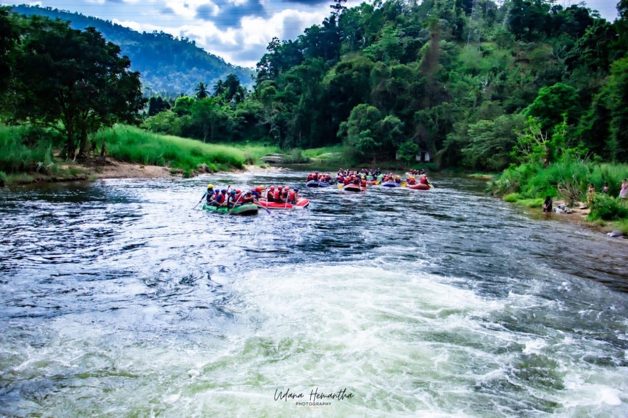 White Water Rafting in Kitulgala